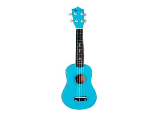 Shelter-ukulele-blå-UK1S-BL-front