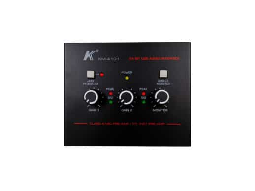 K-KM-A101-audio-interface-lydkort-Drum-Limousine-top