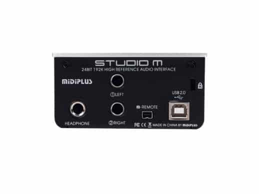 Midiplus-Studio-M-audio-interface-lydkort-Drum-Limousine-back