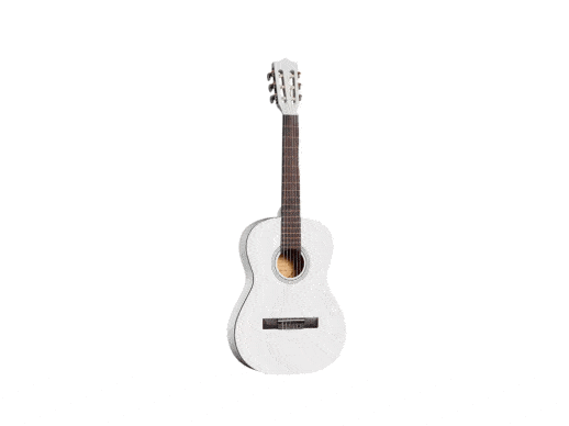Sant-Guitars-CJ-36-WH-spansk-guitar-hvid-Drum-Limousine