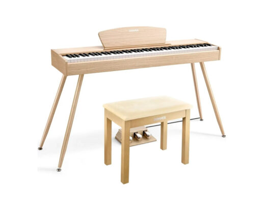 Donner-DDP-80-el-klaver-+-gratis-klaverbænk,-beige
