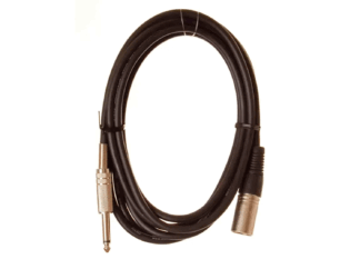 HiEnd-XLR(han)-til-jack-kabel-3-meter-Drum-Limousine