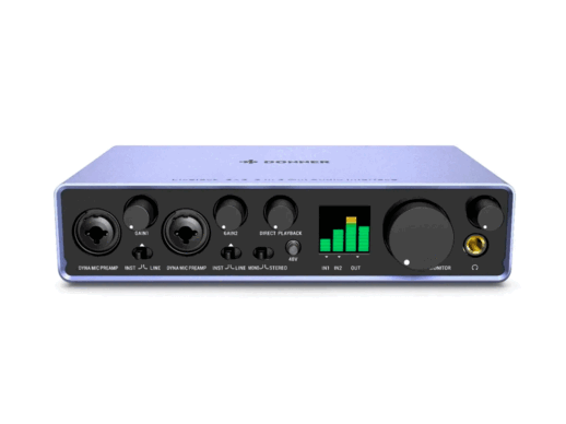 Donner-Livejack-2×2-audio-interface-Drum-Limousine