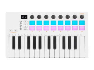 M-Vave-SMK-25-MKII-bluetooth-midi-keyboard-Drum-Limousine