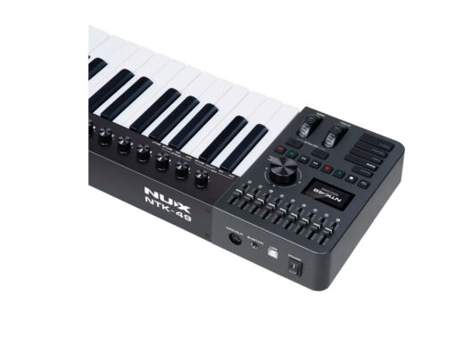 Nux-NTK-49-midi-controller-Drum-Limousine