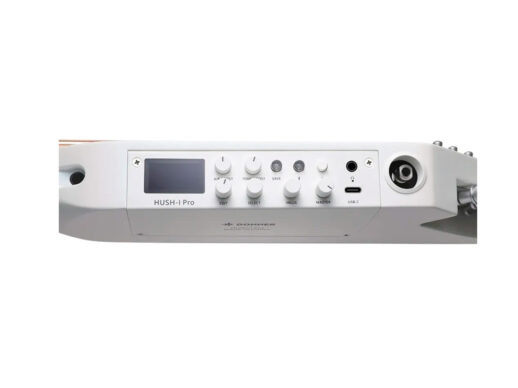 Donner-HUSH-I-PRO-silent-guitar-hvid-Drum-Limousine