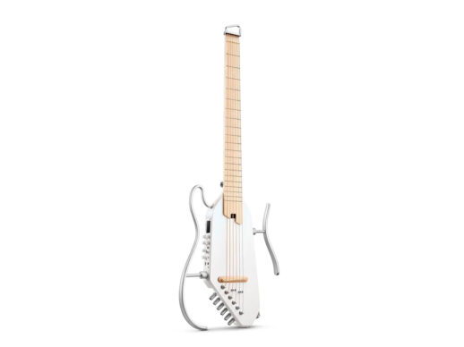 Donner-HUSH-I-PRO-silent-guitar-hvid-Drum-Limousine
