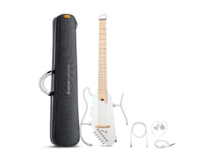 Donner-HUSH-I-PRO-silent-guitar-hvid-Drum-Limousine