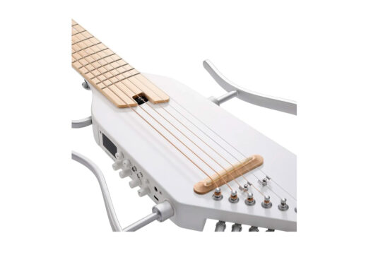 Donner-HUSH-I-PRO-silent-guitar-hvid-Drum-Limousine