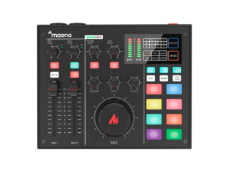 Maono-Maonocaster-AU-AM100-podcaster-mixer-Drum-Limousine