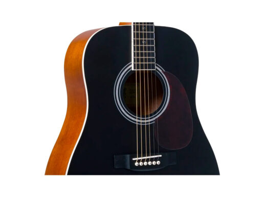Santana-Player-D11-BK-western-guitar-black-Drum-Limousine