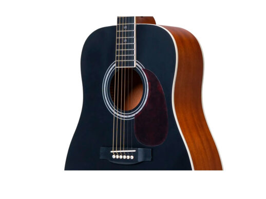 Santana-Player-D11-BK-western-guitar-black-Drum-Limousine