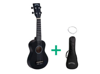Santana-U01-SBK-ukulele-sort