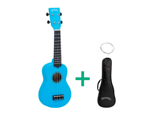 Santana-U01-SBL-ukulele-blå