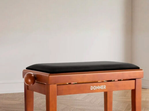 Donner Adjustable klaverbænk træ