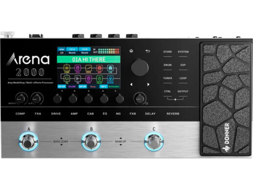 Donner-Arena-2000-guitar-multieffekt-pedalboard Donner-Arena-2000-guitar-multieffekt-pedalboard