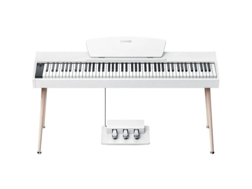 Donner DHP-100 Pro el-klaver hvid Donner DHP-100 Pro el-klaver hvid