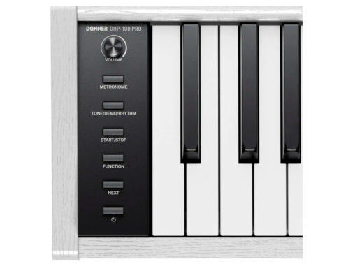 Donner DHP-100 Pro el-klaver hvid Donner DHP-100 Pro el-klaver hvid