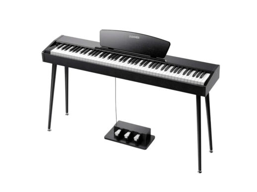Donner-DHP-100-Pro-el-klaver-sort Donner-DHP-100-Pro-el-klaver-sort