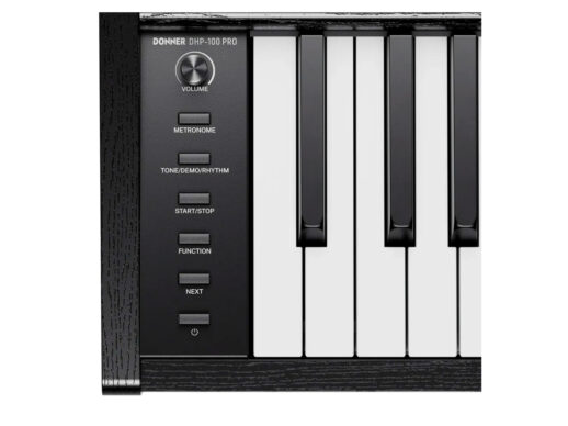 Donner-DHP-100-Pro-el-klaver-sort Donner-DHP-100-Pro-el-klaver-sort