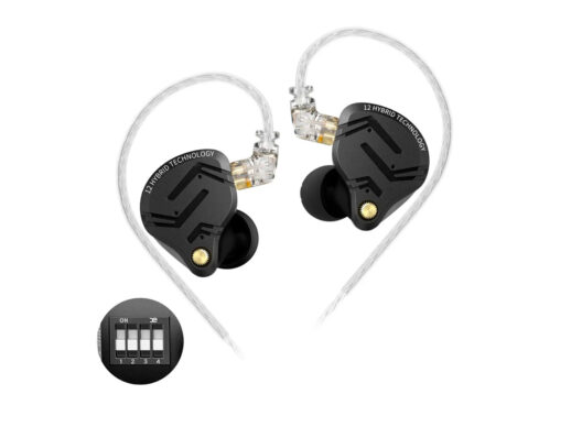 Kz-ZS12-Pro-X-in-ear-høretelefoner Kz-ZS12-Pro-X-in-ear-høretelefoner