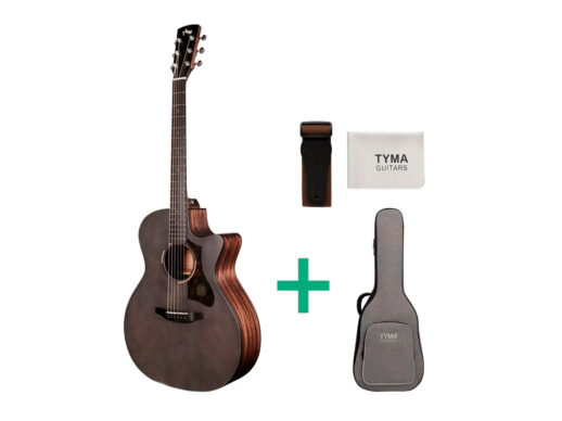 Tyma-TG-2E-BKS-western-guitar-sort