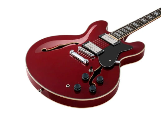 Donner-DJP-1000R-el-guitar-rød