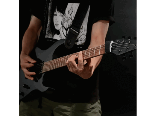 Donner-DMT-100-B-el-guitar-sort