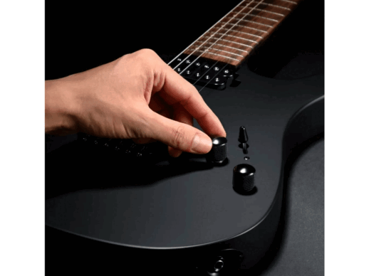 Donner-DMT-100-B-el-guitar-sort