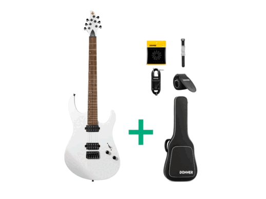 Donner-DMT-100-W-el-guitar-hvid