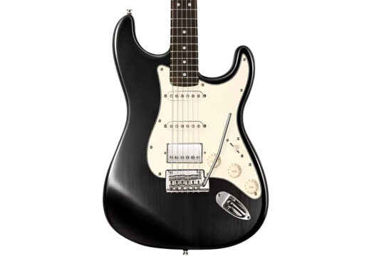 Donner-DST-400-el-guitar-transparent-black