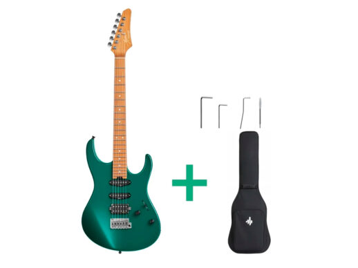 Donner-DST-700-el-guitar-grøn