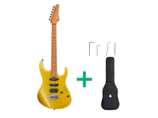 Donner-DST-700-el-guitar-guld