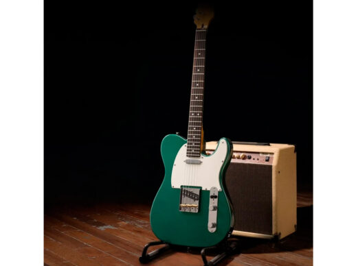Donner-DTL-600-el-guitar-green-metallic