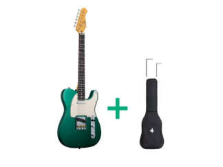 Donner-DTL-600-el-guitar-green-metallic