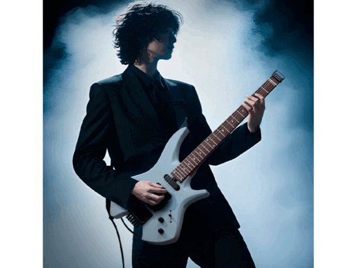 Donner-HLX-500-Headless-el-guitar-jet-gray