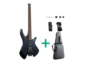 Donner-HLX-500-Headless-el-guitar-mercedes-blue