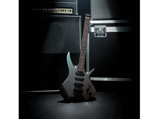 Donner-HLX-500-Headless-el-guitar-night-glow