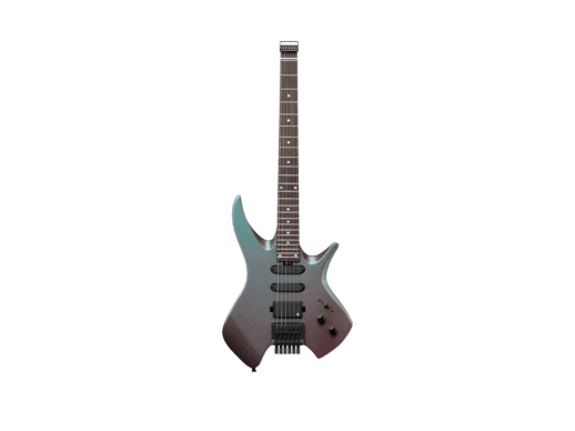 Donner-HLX-500-Headless-el-guitar-night-glow
