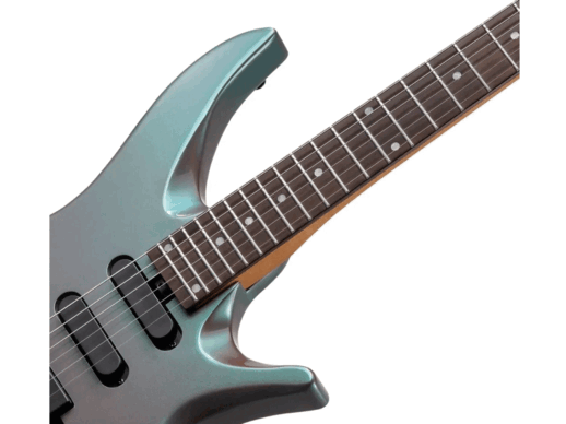 Donner-HLX-500-Headless-el-guitar-night-glow