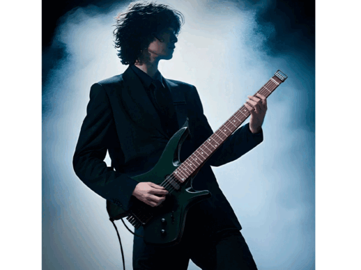 Donner-HLX-500-Headless-el-guitar-racing-green
