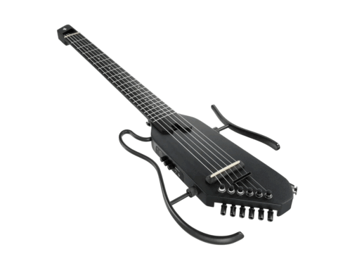 Donner-HUSH-C-silent-spansk-guitar-sort