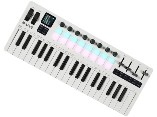 M-Vave-SMK-37-Pro-bluetooth-midi-keyboard-med-synth
