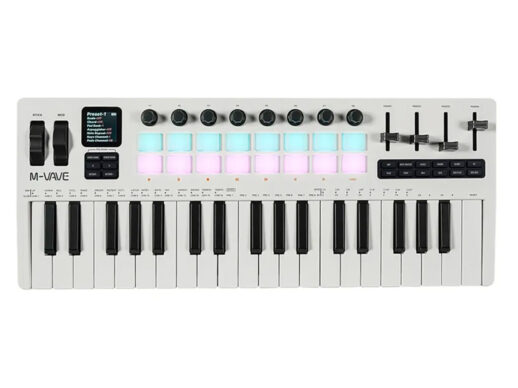 M-Vave-SMK-37-Pro-bluetooth-midi-keyboard-med-synth