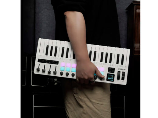 M-Vave-SMK-37-Pro-bluetooth-midi-keyboard-med-synth