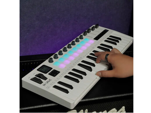 M-Vave-SMK-37-Pro-bluetooth-midi-keyboard-med-synth